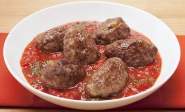 Kofta with parsley