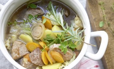 Meat and vegetable casserole