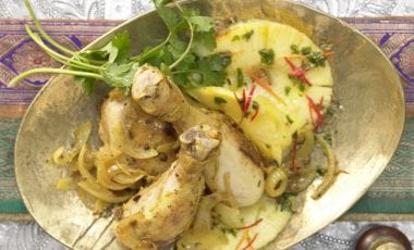 Indian roast chicken