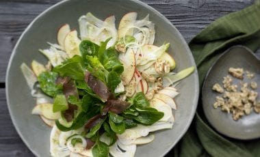 Delicate apple and fennel salad Delicate apple and fennel salad