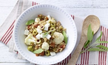 Mediterranean cauliflower and rice