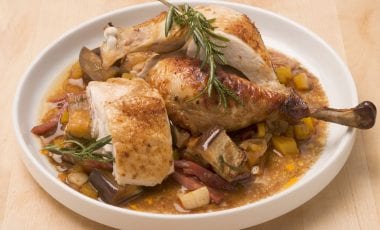 Balsamic chicken with vegetables