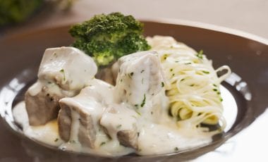 Veal fricassee