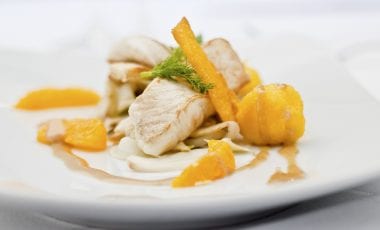 Turbot with orange and fennel Turbot with orange and fennel