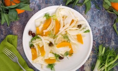 Fennel and orange salad