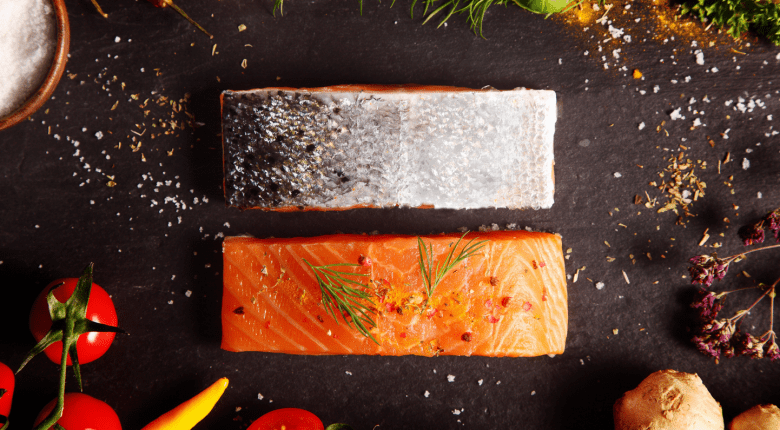 Salmon is rich in omega-3 fatty acids