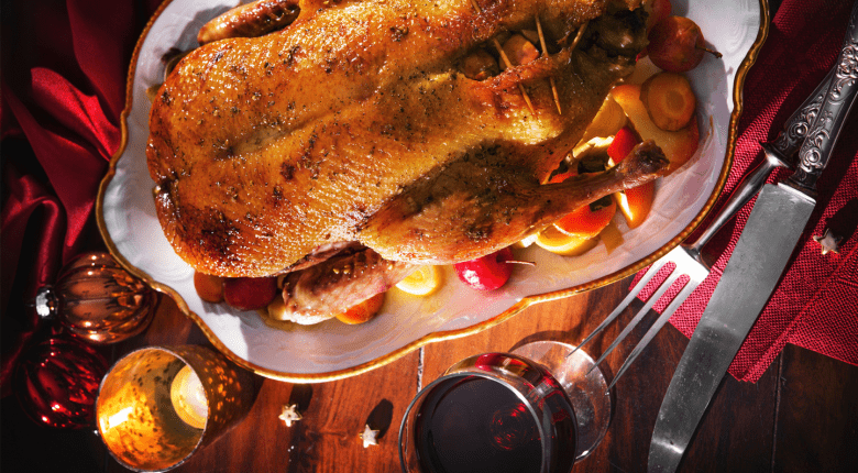 Roast Duck with Wine