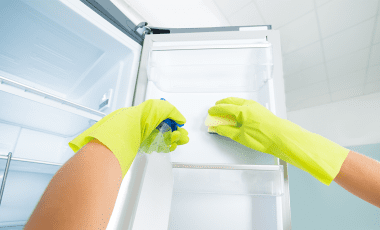 The best way to clean your fridge
