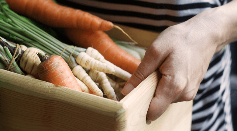 Carrots are a good source of fibre