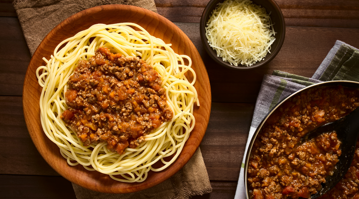 Spaghetti bolognese