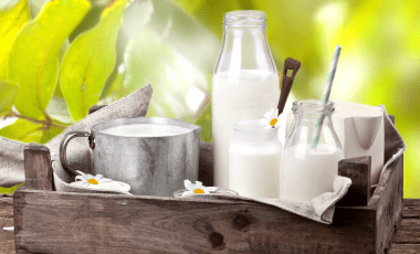 Milk - healthy and nutritional