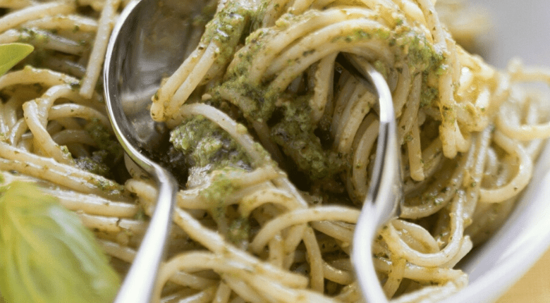 Children's Lunch Pesto Pasta Kids Meal