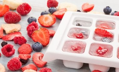 Freezing food – both useful and visually appealing