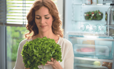 A fridge geared for fitness