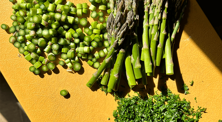 asparagus tarragon 