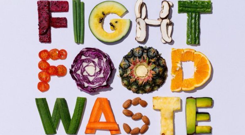 Fight food waste drawing