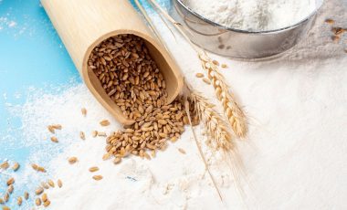 Flour with wheat