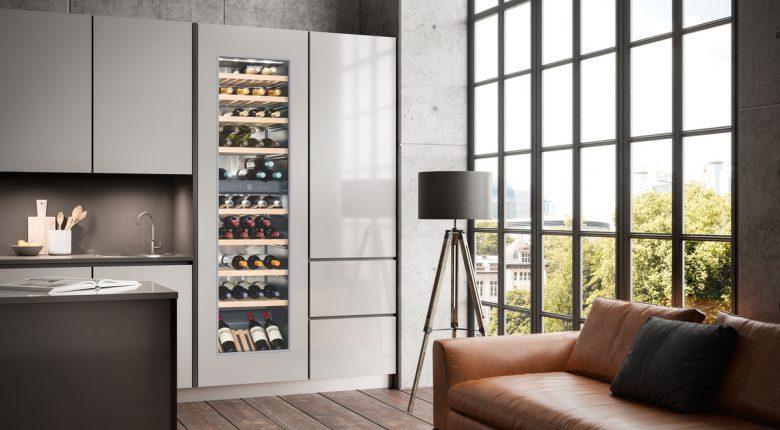 Wine cabinet or wine fridge