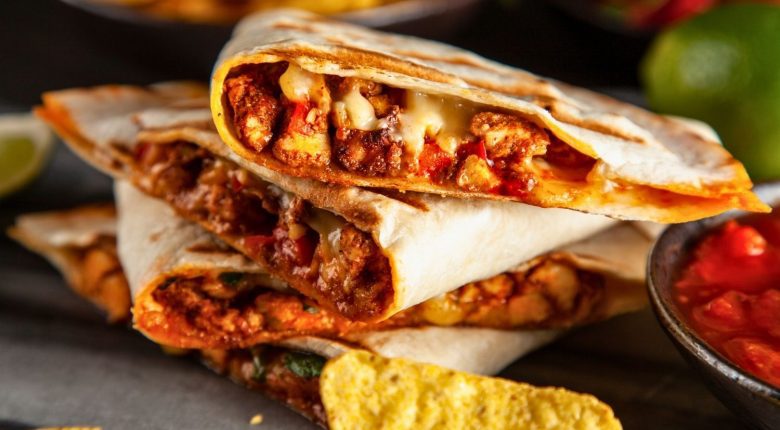 Speedy Breakfast Quesadilla