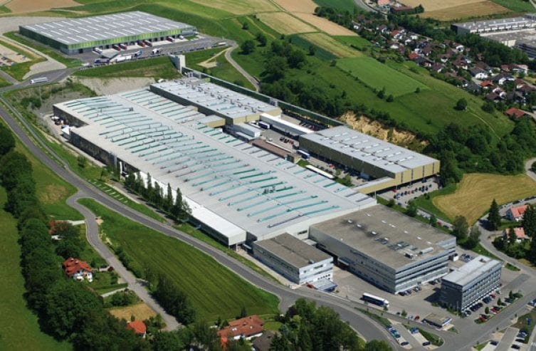 The main Liebherr Appliances plant in Ochsenhausen today. Around 1,900 men and women are employed here