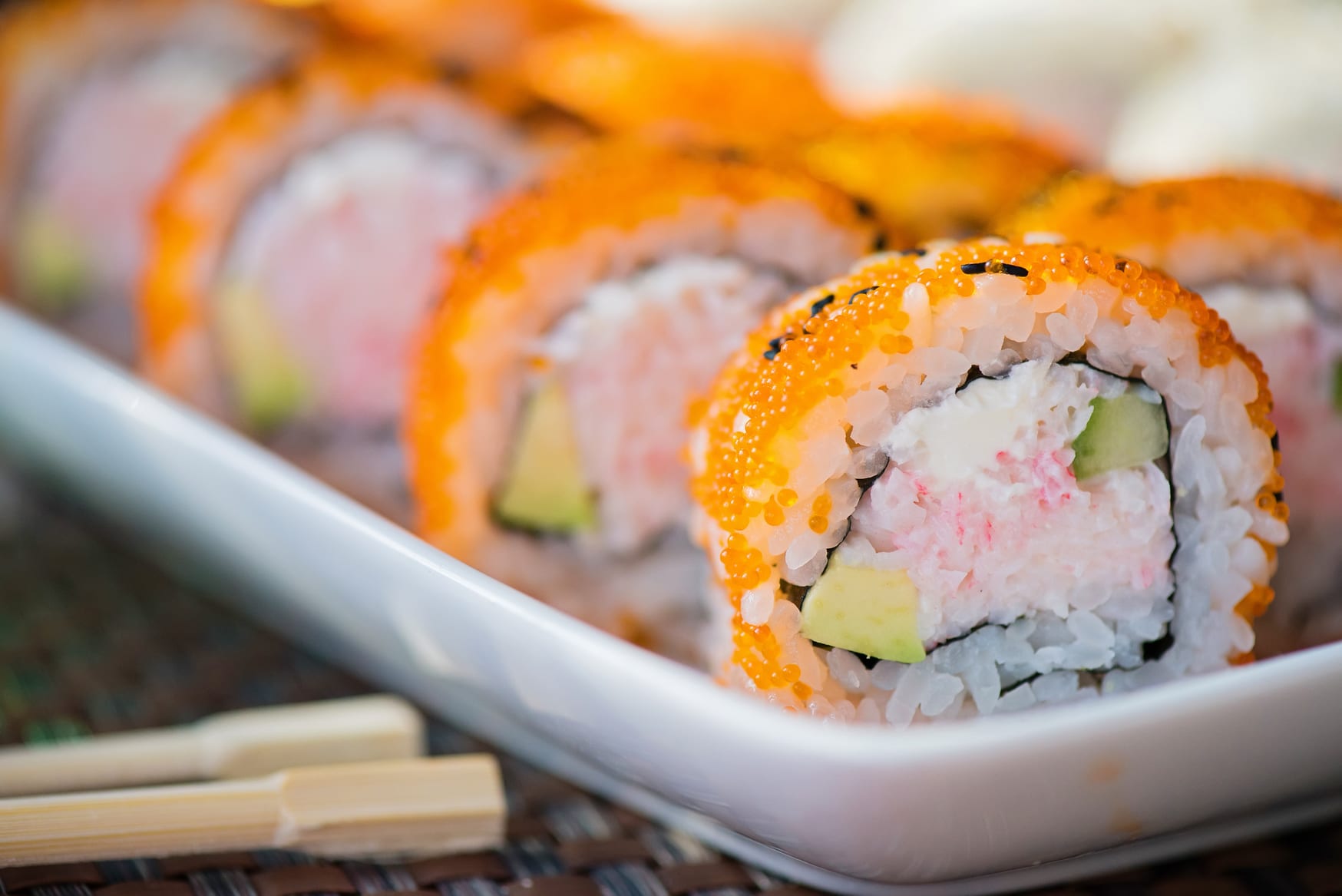 sushi boy california roll nutrition information