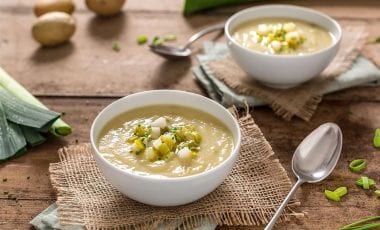 Картофена супа с праз по италиански [рецепта]