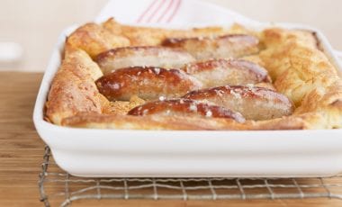 Toad in the hole (Наденица в яйчено тесто)