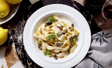 Талятели със сос от смръчкула