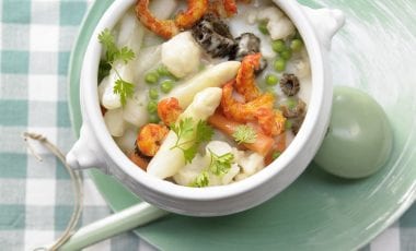 Кремообразни аспержи и моркови Кремообразни аспержи и моркови