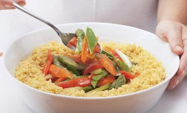 Кус кус със зеленчуци Кус кус със зеленчуци