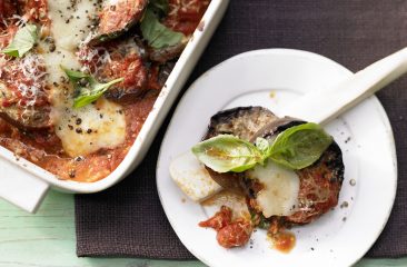 Gratinado de berenjena