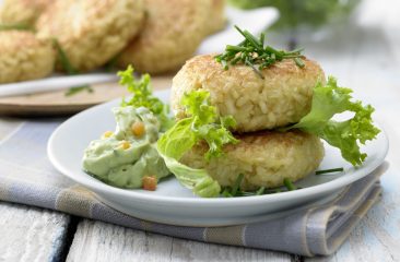 Bolas de arroz vegetariano Bolas de arroz vegetariano