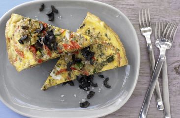 Tortilla de vegetales