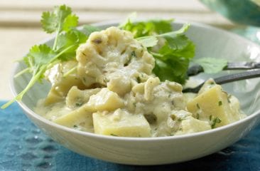 Pommes de terre au curry indien