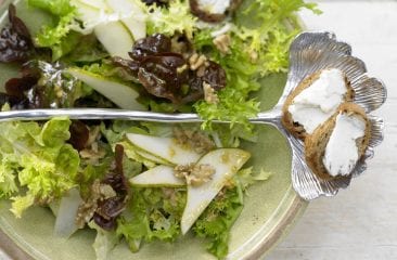 Salade française à la poire