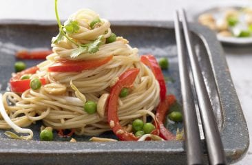 Nouilles sautées asiatiques