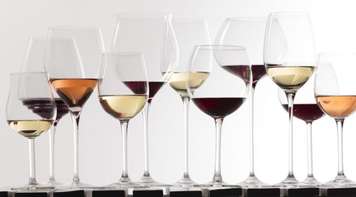 bicchieri per il vino