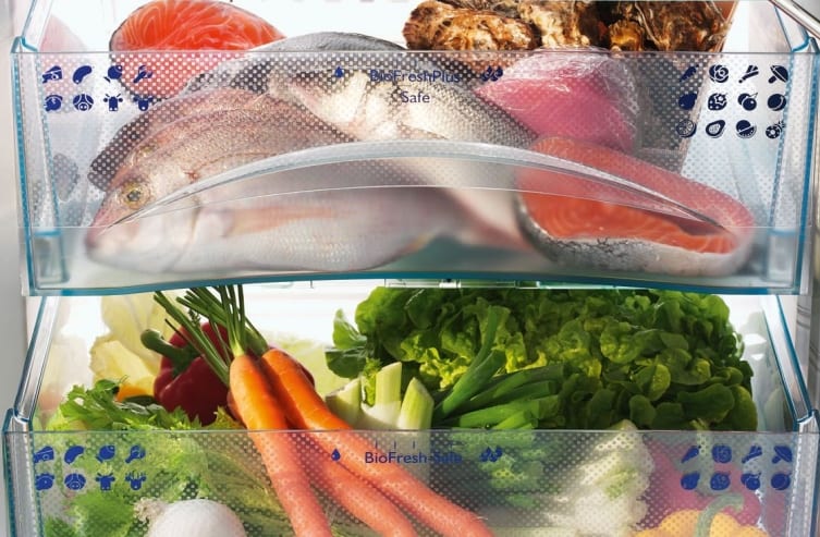 Conservare il pesce nel frigorifero