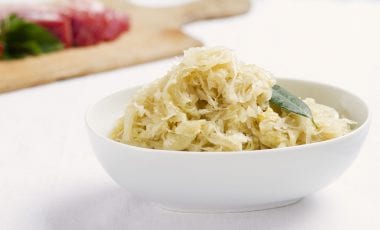 Sauerkraut mit Speck