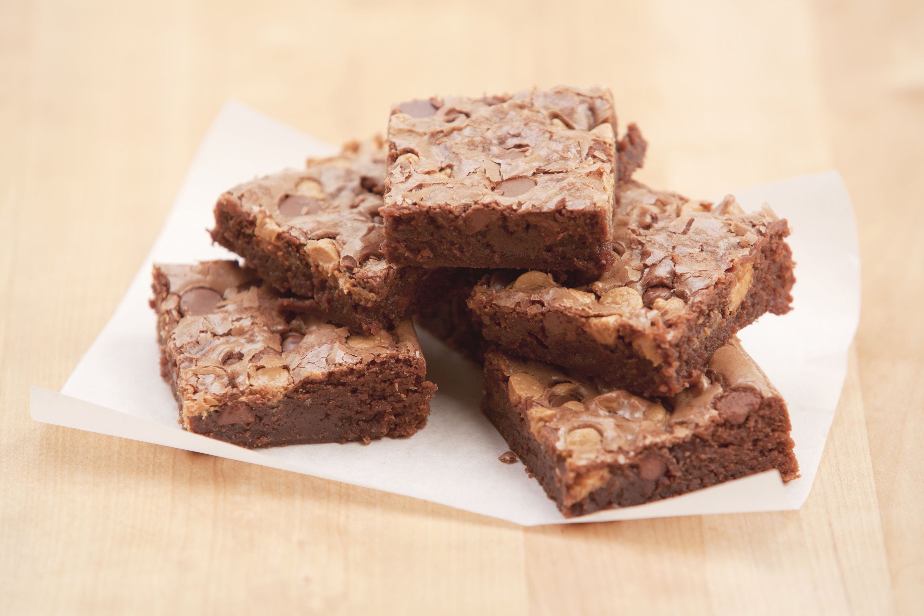 Brownie mit Schokotröpfchen - FreshMAG