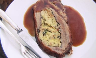 Gefüllte Kalbsbrust Gefüllte Kalbsbrust