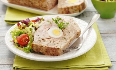 Hackbraten mit Ei-Füllung