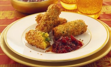 Kroketten mit Sesam