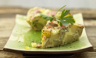 Frisches Spargel-Omelett