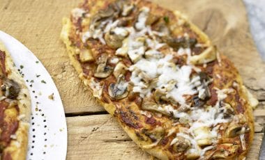 Raffinierte Pizzafladen