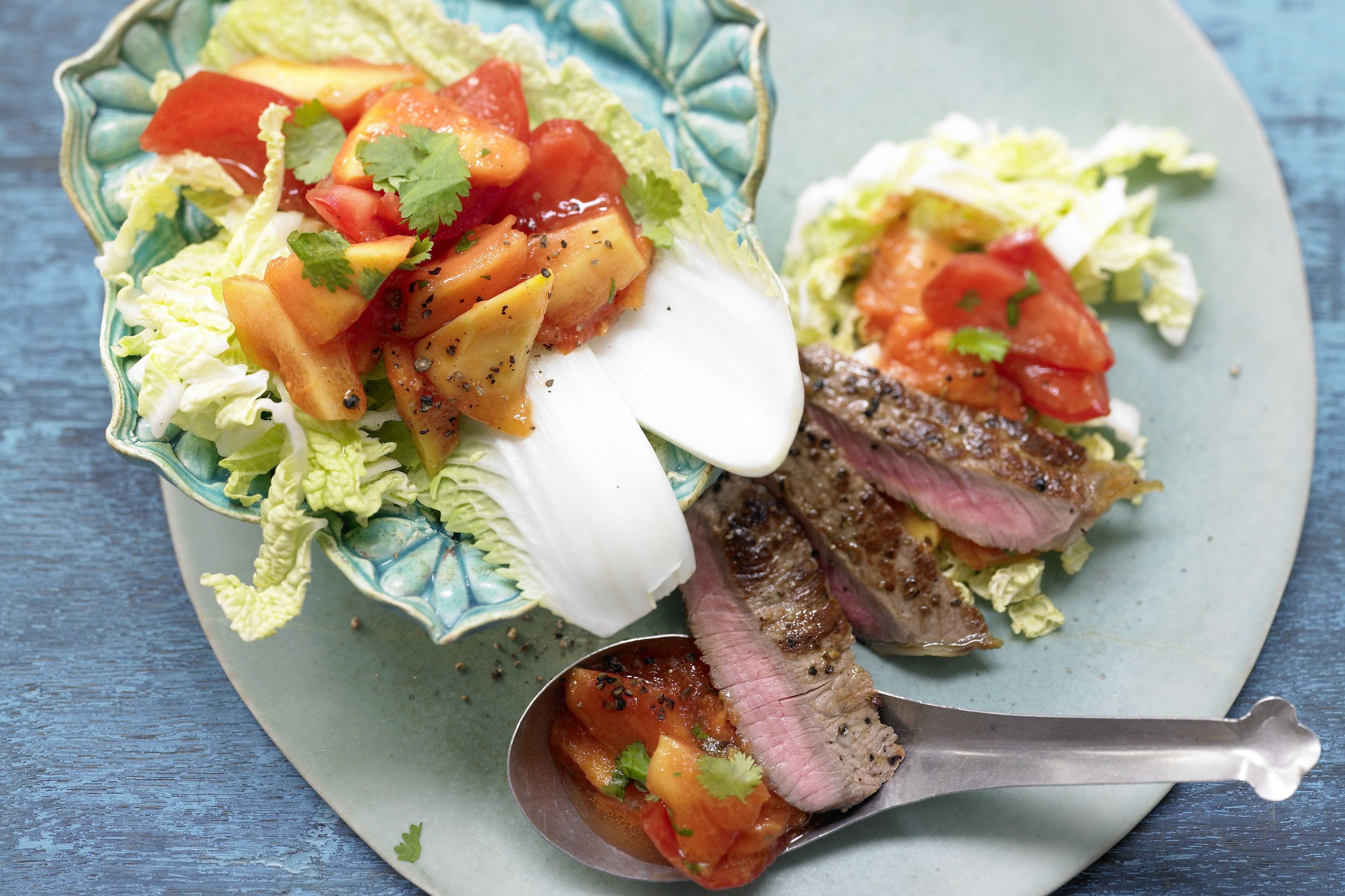 Papaya-Tomaten-Salat - FreshMAG