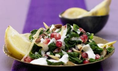 Orientalischer Spinatsalat