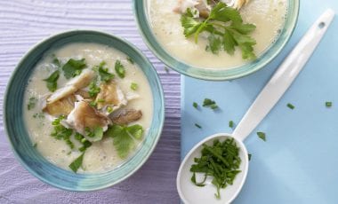 Cremige Blumenkohlsuppe