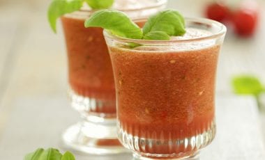 Smoothie mit Wassermelone