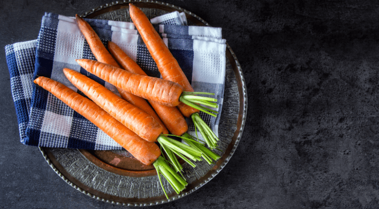 Karotten ohne Karottengrün.
